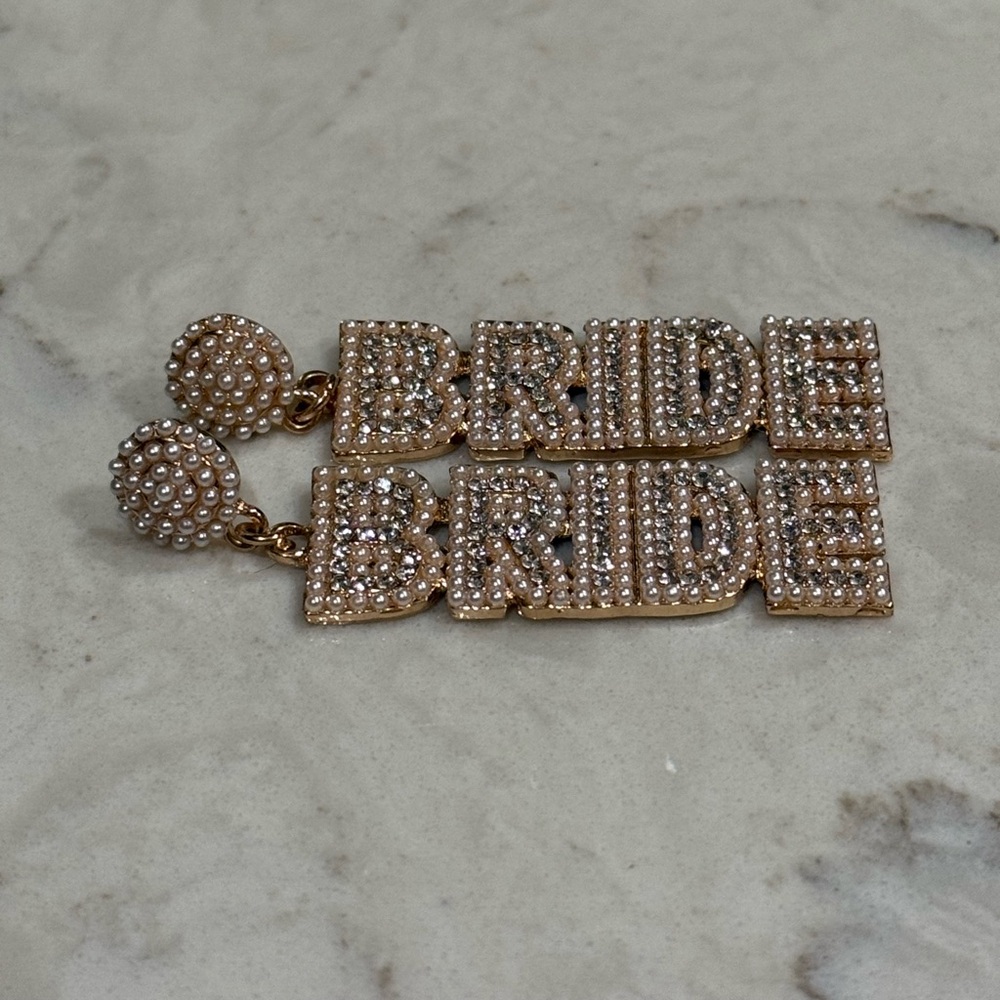 Bride earrings